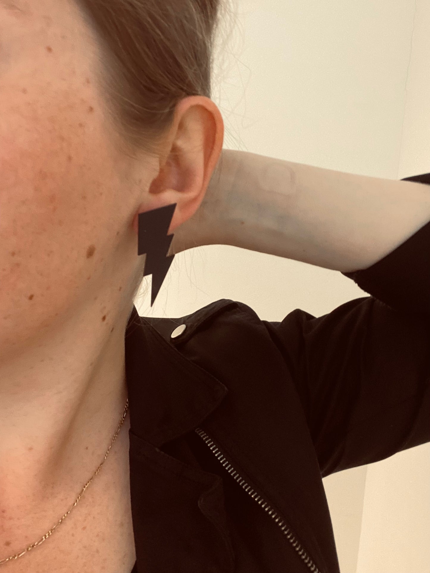 BOUCLES ÉCLAIR BLACK MAT