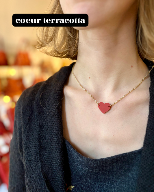COLLIER CŒUR (PERSONNALISABLE)
