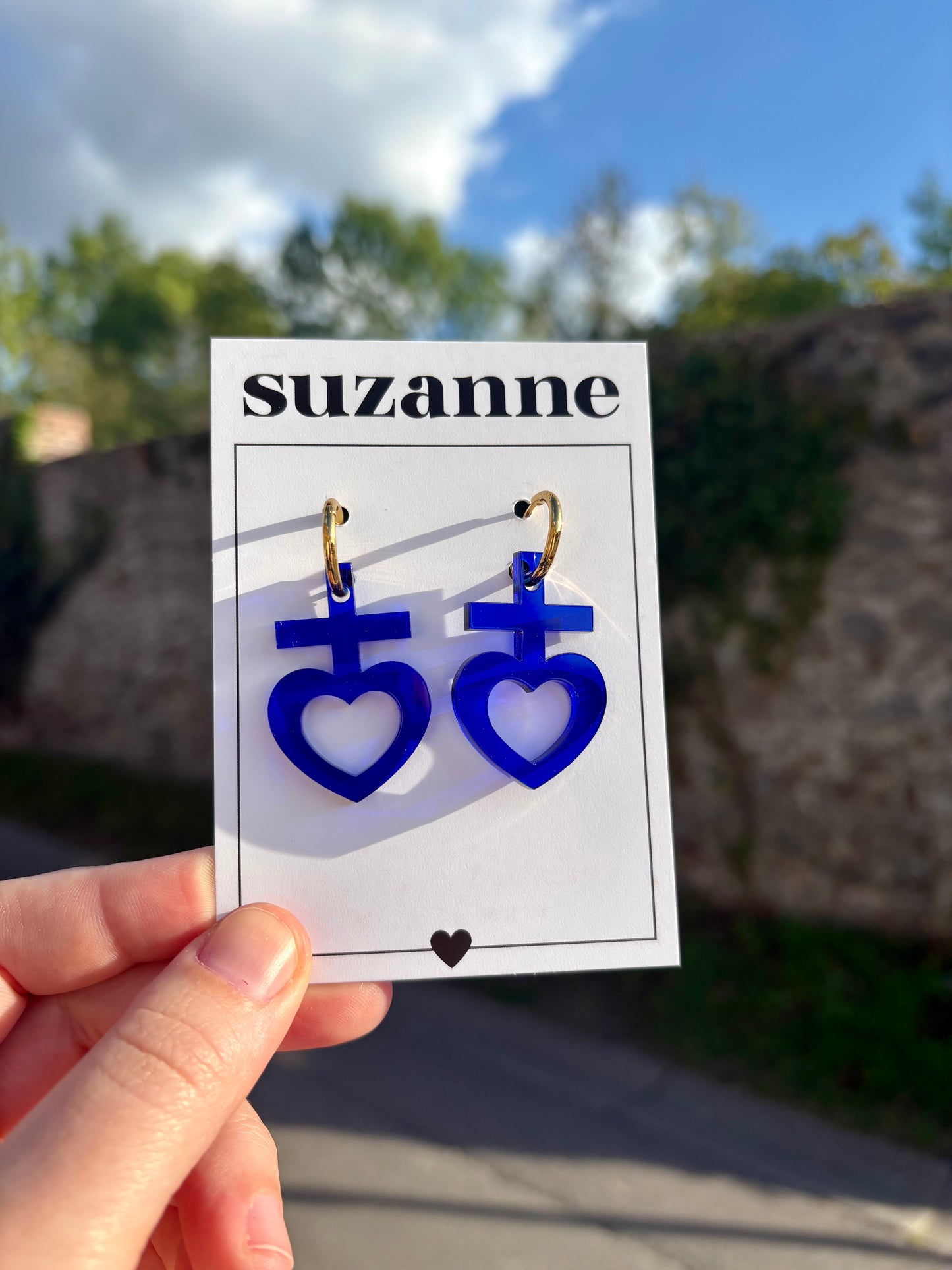 BOUCLES COEUR SACRÉ (4 CHOIX)