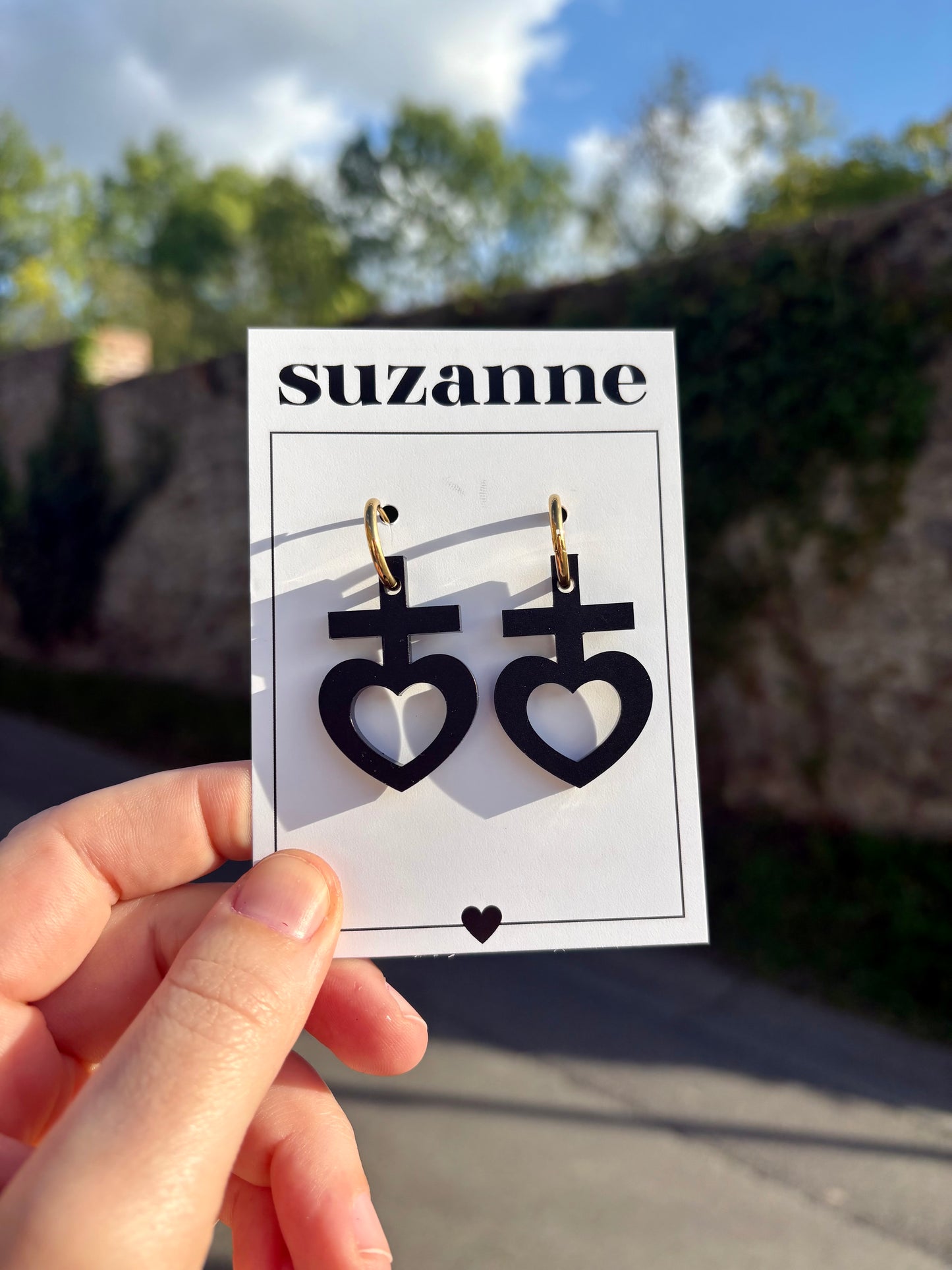 BOUCLES COEUR SACRÉ (4 CHOIX)