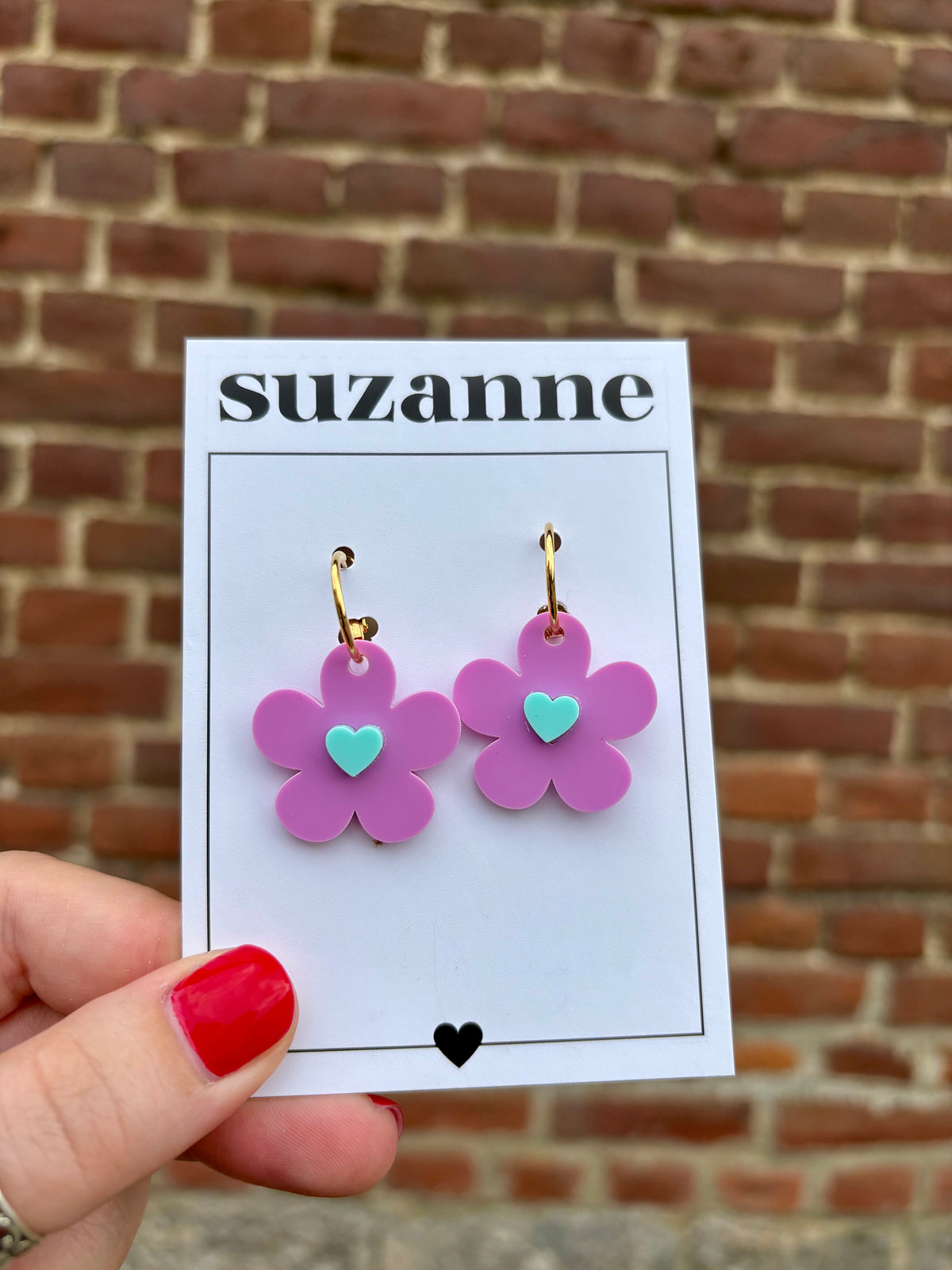 BOUCLES FLOWER POWER (+SIEURS COLORIS)