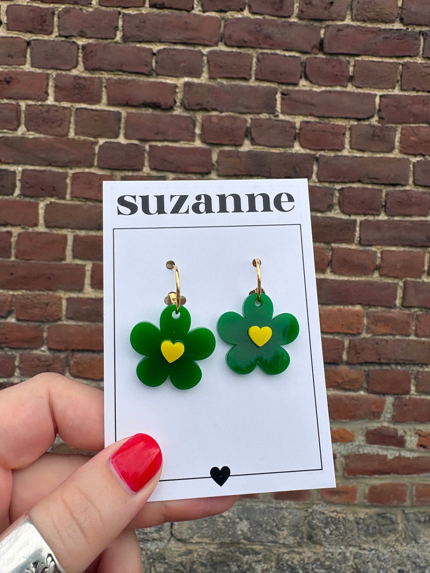 BOUCLES FLOWER POWER (+SIEURS COLORIS)