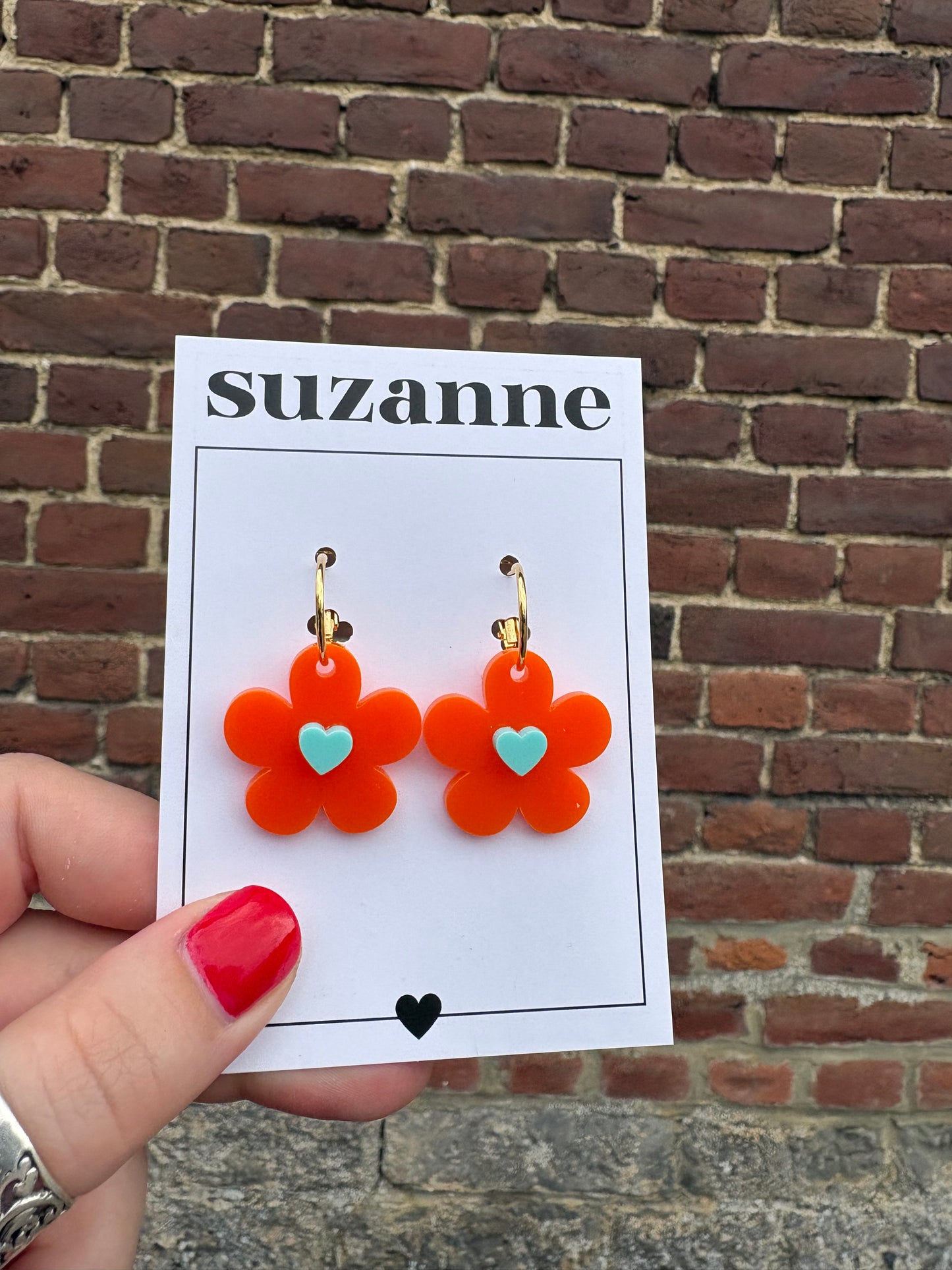BOUCLES FLOWER POWER (+SIEURS COLORIS)
