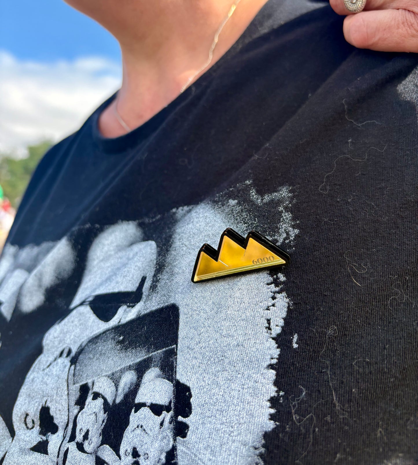 BROCHE TERRILS - CHARLEROI MON AMOUR