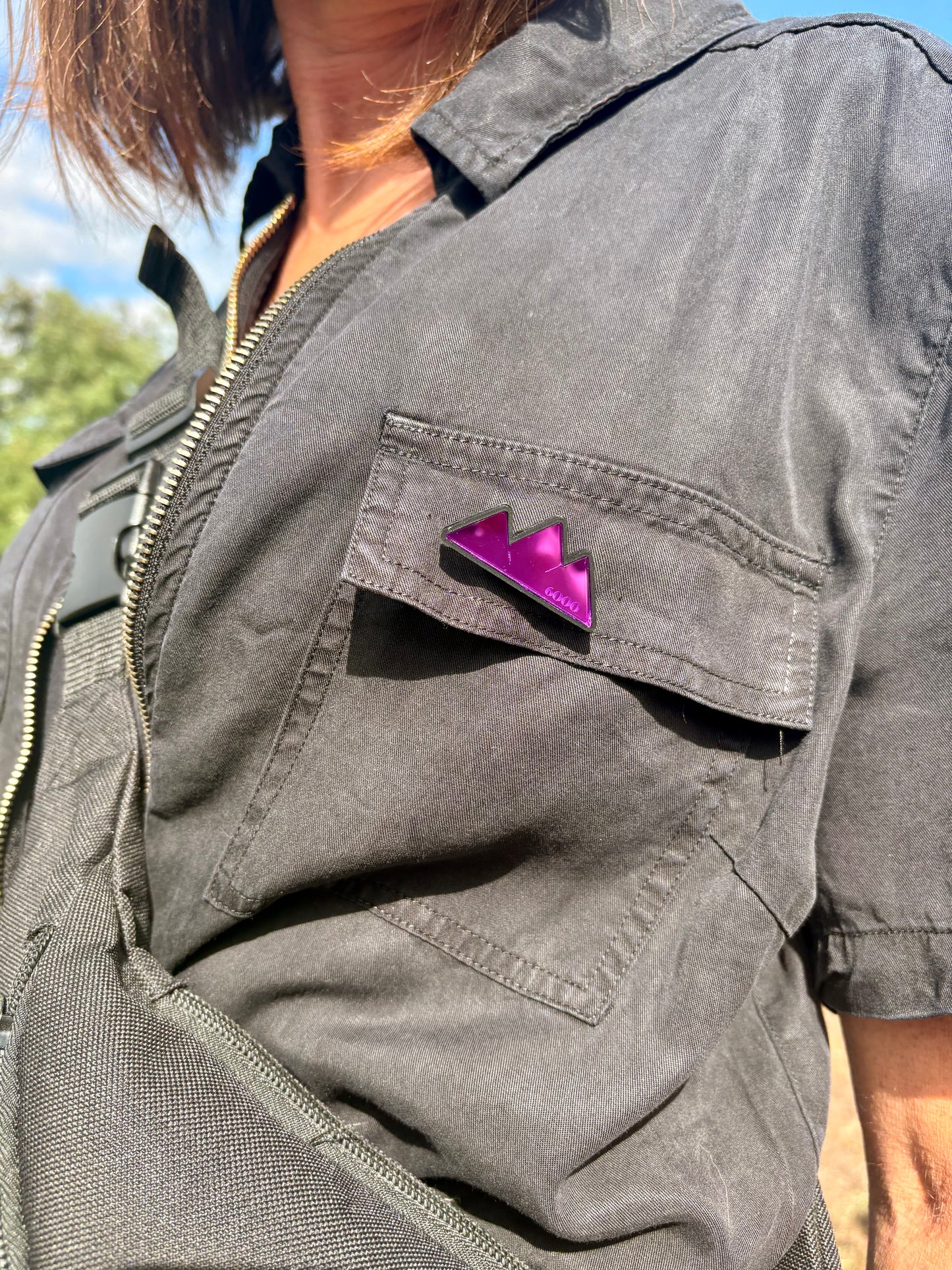 BROCHE TERRILS - CHARLEROI MON AMOUR