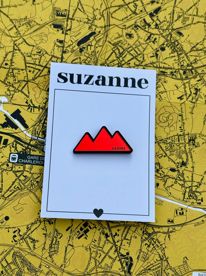 BROCHE TERRILS - CHARLEROI MON AMOUR
